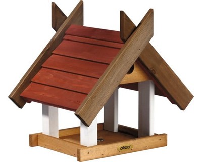 Vogelhaus dobar green label Vogelfutterhaus Herbstfrüchte für Ständermontage aus