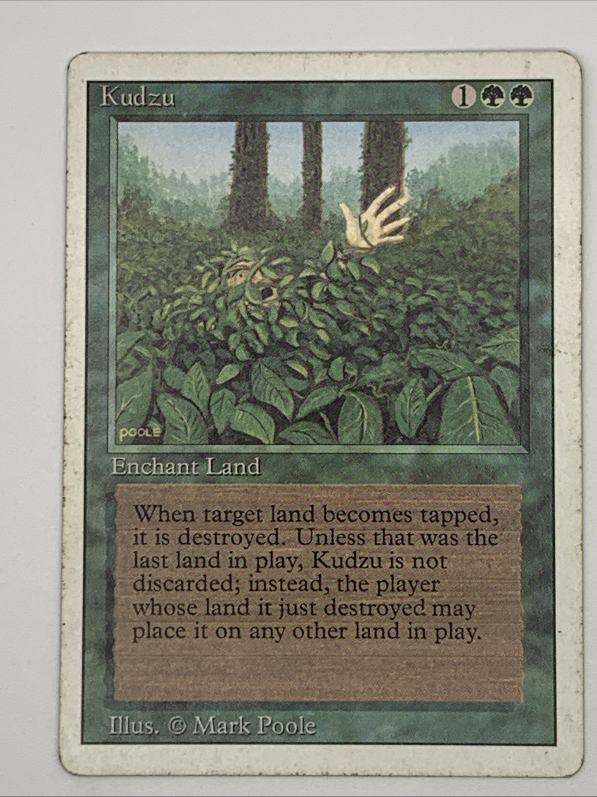 MTG LP Kudzu Revised 3rd Edition Free Shipping & Tracking