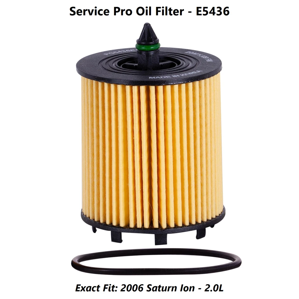 2006 Saturn Ion 2.0L Complete Oil, Air & Cabin Filter Kit (5W-30) - Image 3 of 4