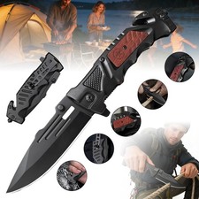 Klappmesser Einhandmesser Survival Taschenmesser Outdoor Messer Jagdmesser DHL