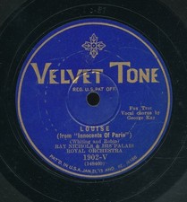 78tk-dance-VELVET TONE 1902-Ray Nichols & his Palais Royal Orch.