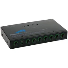 Power Acoustik Pwm-19 Equalizer 1/2 Din Pre-Amp