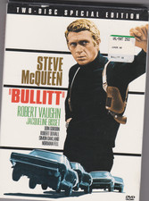 Bullitt DVD NEW Steve McQueen , Jacqueline Bisset. Robert Vaughn w Slipcover