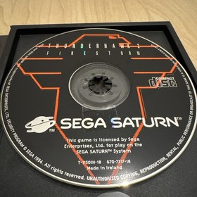 THUNDERHAWK 2 FIRESTORM SEGA SATURN OVP CiB aus privater Sammlung