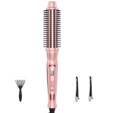 Heated Round Brush 1 1/2 Inch Curling Brush,Volumizing Thermal Brush 1.5 Inch...