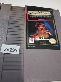 2 retro Nintendo video games NES  26295 wt11  Chessmaster & Pictionary