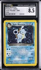 2000 POKEMON BASE SET TEAM ROCKET HOLO #3/82 DARK BLASTOISE CGC 8.5