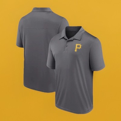 Size XL Pittsburgh Pirates Polo Shirt Official MLB Licensed Baseball New Gray
