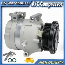 AC Compressor w / Clutch For Chevrolet Malibu Impala Buick Regal 1996-2005 New