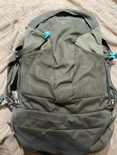 Osprey Packs Fairview 40 Travel Backpack, Medium - Green with Teal Interior