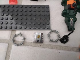 Parts LEGO Agents Set 8632 Swamp Raid, Minifigure Chase, Break Jaw, Alligators
