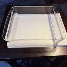 Vintage PYREX Clear Baking Dish 222-8 INCH Square