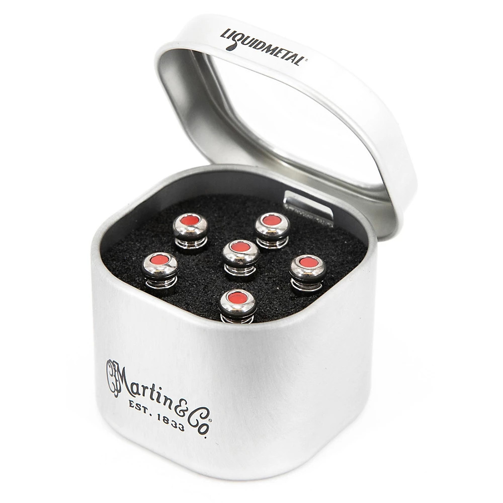 Набор соединительных штифтов Martin Luxe из жидкого металла ХромКрасный 15490₽