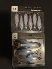 6th Sense Panorama 3.5 and 5.0 Sonar Series Silver/Blue Shad