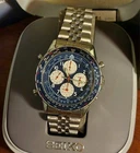 RARE Seiko Flightmaster 7T34 Chronograph Wristwatc Vintage