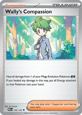 Wally's Compassion 132/132 | Mega Evolution | English