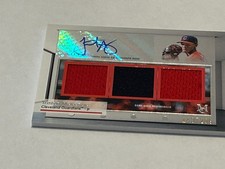 2024 TOPPS MUSEUM SIGNATURE SWATCHES TRIPLE RELIC AUTO TRISTON McKENZIE-#143/299