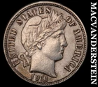 1911 Barber Dime - Choice Almost Uncirculated  Lustrous  No Reserve  #J9748