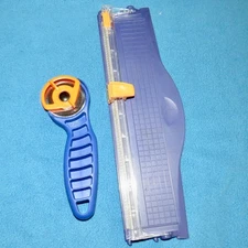 Fiskars Rotary Paper Cutter 45mm Loop Quilt Fabric, Paper Trimmer LOT