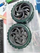 Lot of Four VEX Robotics 5" All Purpose Wheels 276-1498