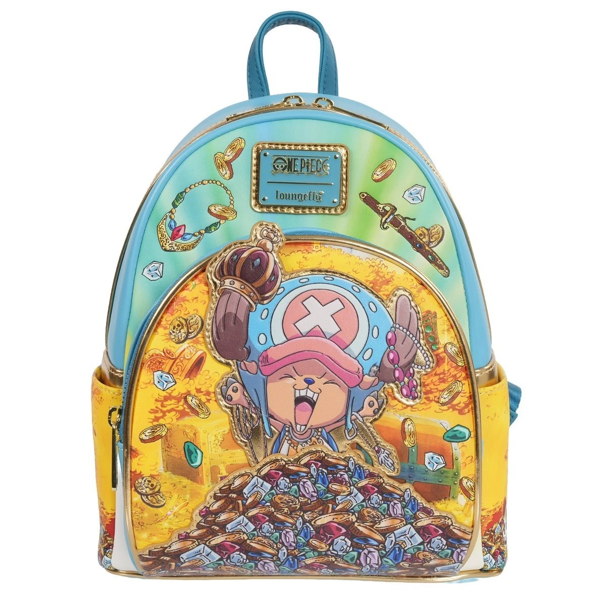 ⭐️ Loungefly x One Piece Chopper Cosplay Full Size Backpack NWT ⭐️ NEW! Loungefly One Piece Chopper Cosplay | Mercari main image 3