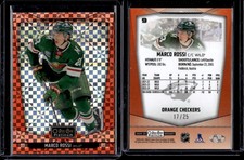 2024-25 O-Pee-Chee Platinum Orange Checkers #9 Marco Rossi /25