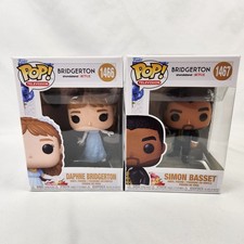 Funko Pop! Daphne Bridgerton #1466 Simon Basset #1467 Bridgerton 2023 Season 1