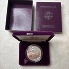 1990 S Proof $1 American Silver Eagle Dollar