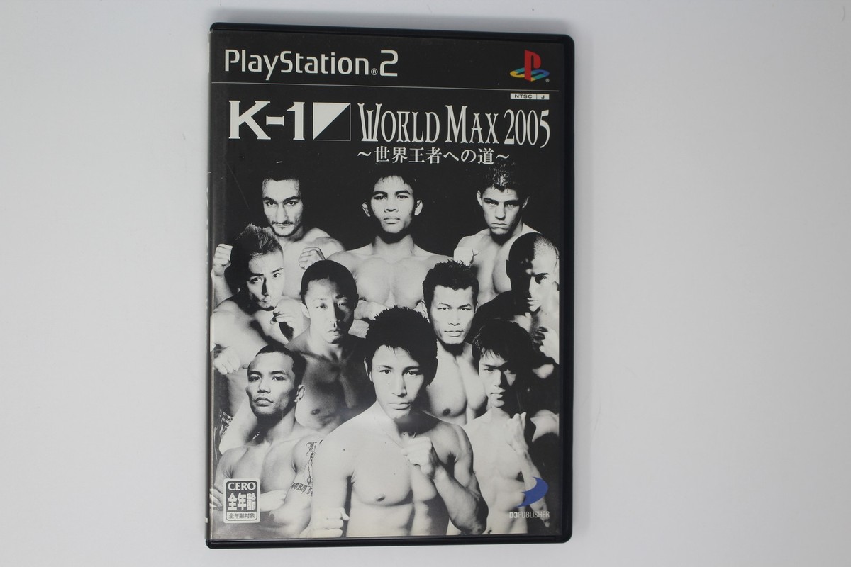 K-1 World Max Playstation2 Japan 2005 for sale online | eBay