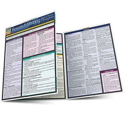 Research Writing: Papers, Theses & Dissertations (Quickstud - VERY GOOD