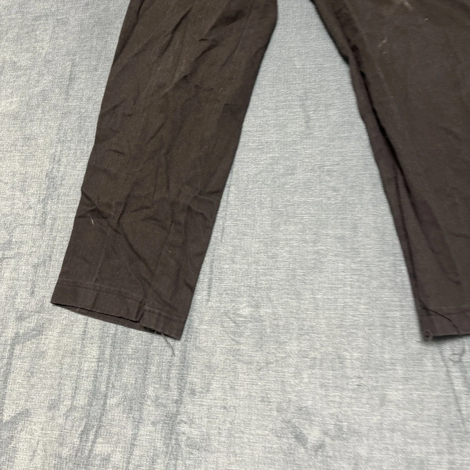 Pantalones Dickies Little Flex Cintura Niños 10 20/21 Negro Algodón Calce Ajustado Pierna Recta Foto 3 de 4