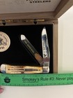 Rare WR Case Dallas Cowboys Super Bowl XXX Collector Steelers Pocketknife Button — photo 1