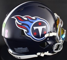 TENNESSEE TITANS NFL Riddell Speed Full Size AUTHENTIC Football Helmet