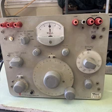 GENERAL RADIO CO MEGOHM BRIDGE TYPE 1644-A