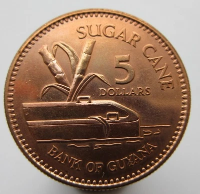 Nr 5574 Guyana 5 Dollars 2005, KM# 51 geraltttt83 - Image 1 of 2