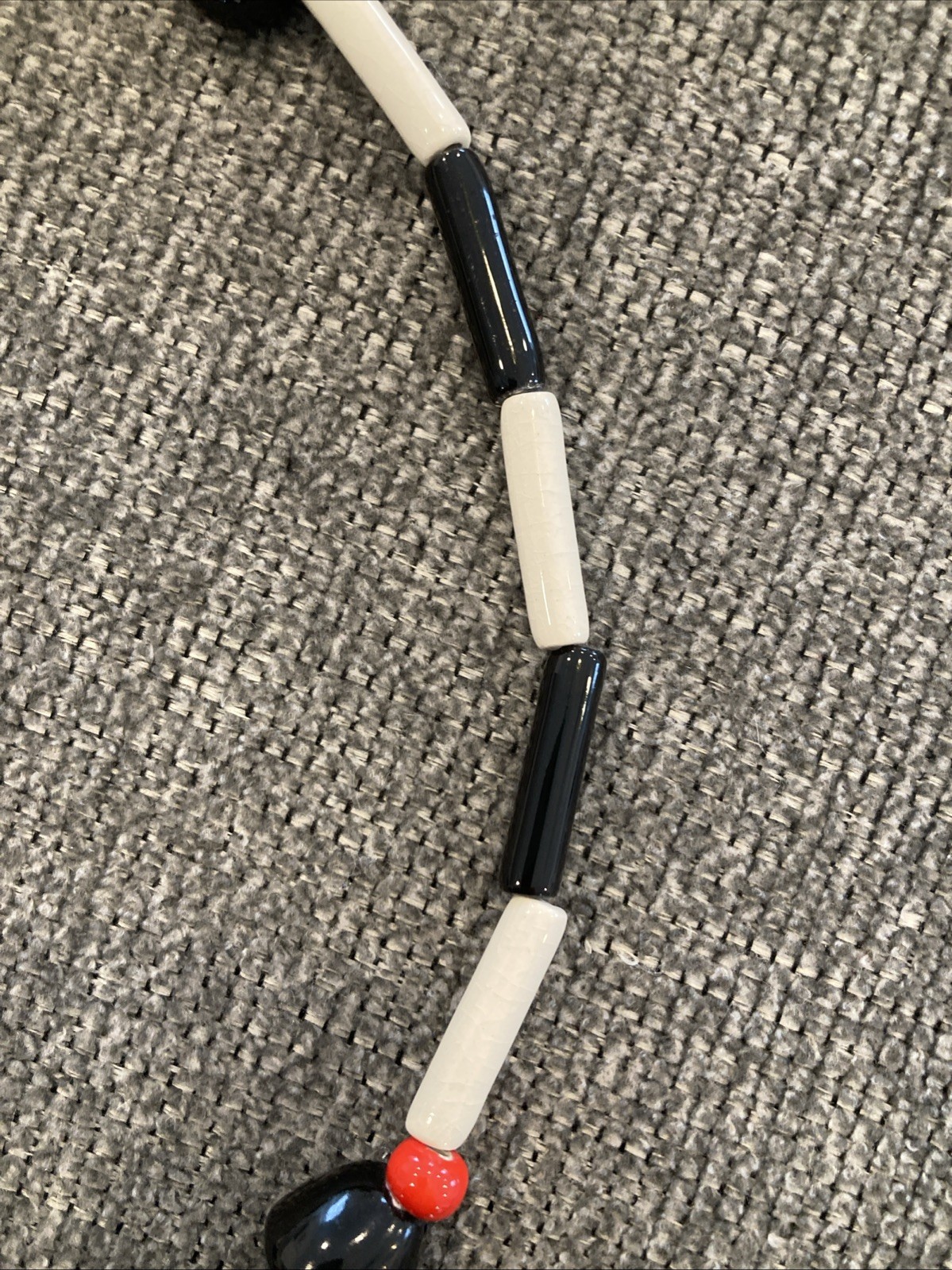 Ruby Z Candace Loheed Red Heart Statement Necklac… - image 10