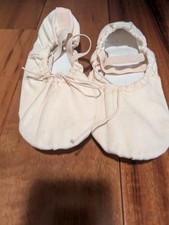 Danzcue Adult Split Sole Canvas Ballet Slipper 8M, Pink