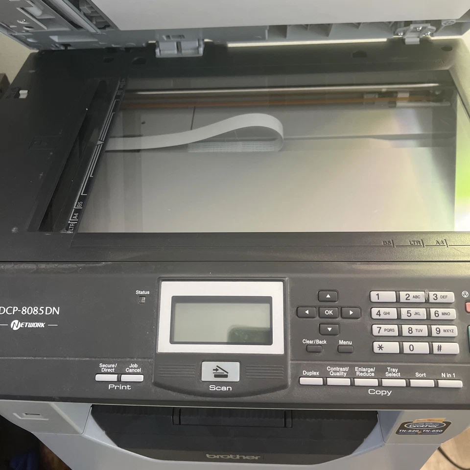 Brother DCP-8085DN All-In-One Laser Printer w DRUM/TONER - Image 2 of 4