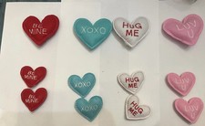 Celebrate It 12 Pc valentine Felt Hearts