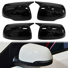Blackcarbon Withwithout Light Side Mirror Cover Caps For 2012-2025 Kia Picanto