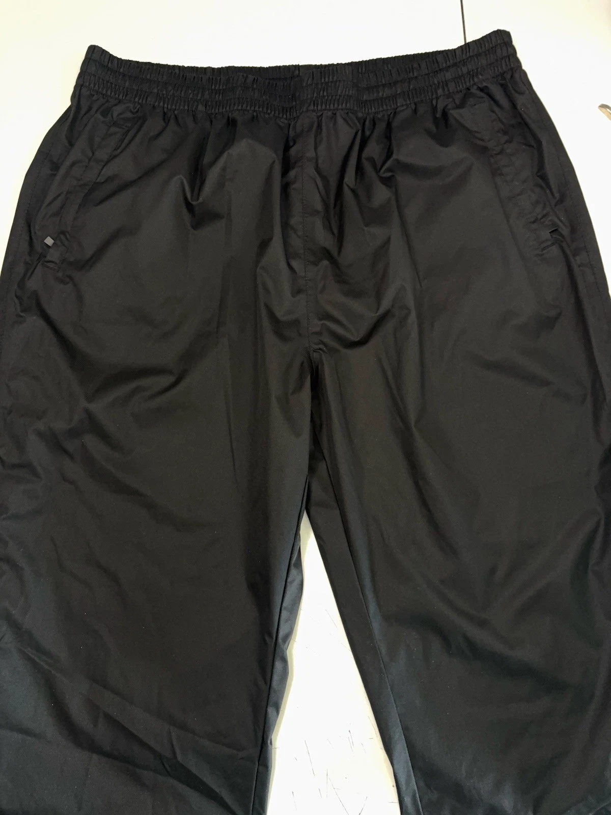 Adidas Climastorm Provisional Rain Pants Mens XXL Black Waterproof Ankle Zip