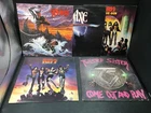 Lot of (5) Classic HEAVY METAL Rock Vinyl 12" LPs Dio Axe Kiss Twisted Sister