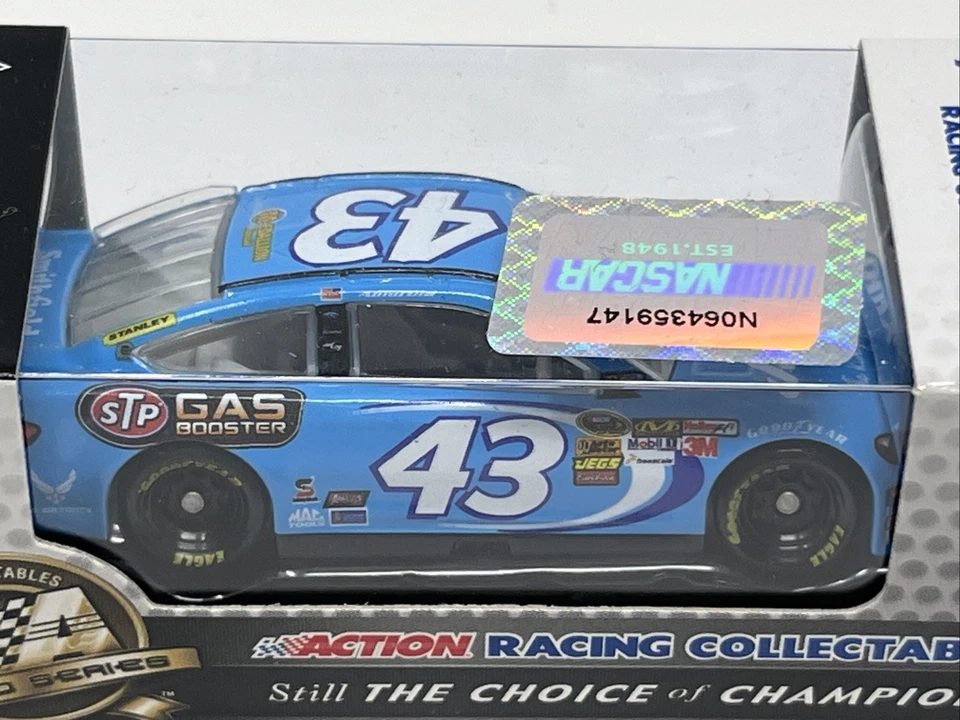 Aric Almirola #43 2013 Jani-King STP Ford 1:64 Action NASCAR Diecast Petty - Image 4 of 4