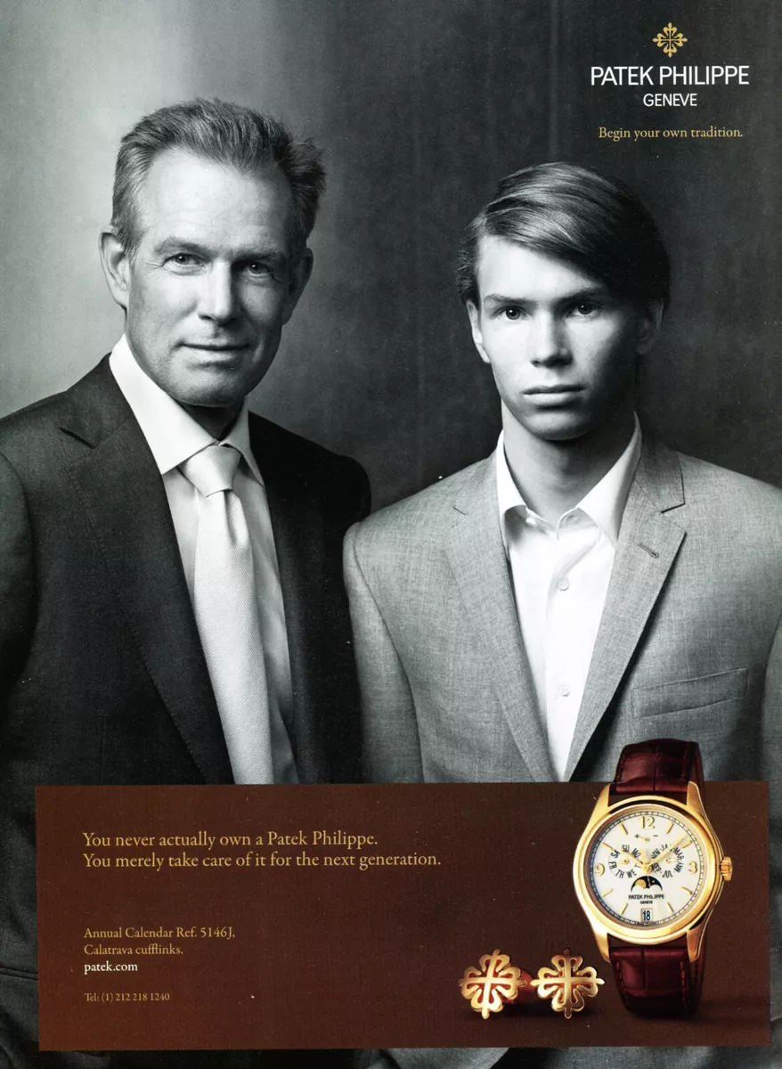 PATEK PHILIPPE WATCH MAGAZINE promo ad 22