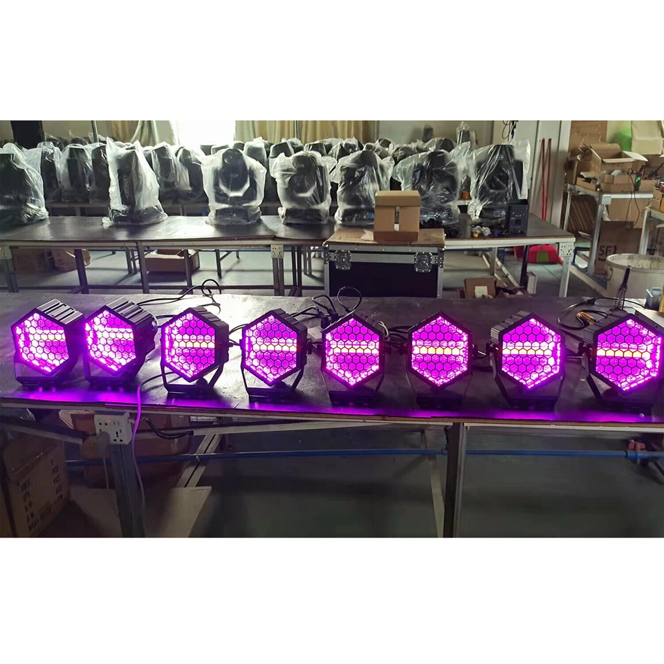 New Single Pixel Retro Stage Background DJ Stage Strobe COB Event Par Light - Image 4 of 4