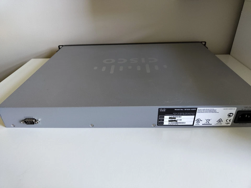Cisco SF300-50P 50-port Managed PoE Switch - Image 4 of 4