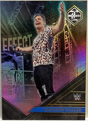 Grayson Waller 2023 Panini Chronicles WWE Limited Pink Parallel /199 #237