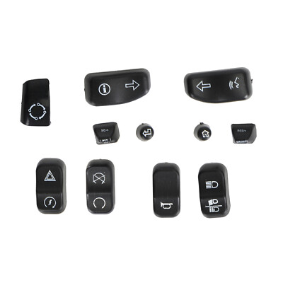 11X Handschalter-Tastenkappe Für Ultra Limited Glide Road King Models 14-19 FL