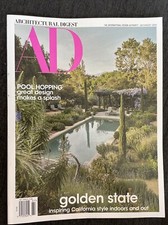 (NEW) Architectural Digest JULY AUGUST 2024 POOL HOPPING Golden State FREE SHIP