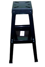 Universal  Bench Grinder Stand Buffer Vise  with Tool Tray w/Multi-Hole Top Base